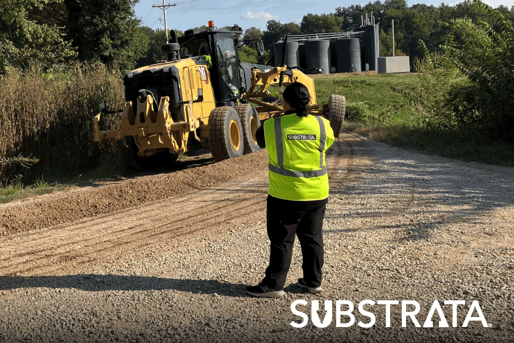 Substrata rep guiding a Perma-Zyme application in Indiana