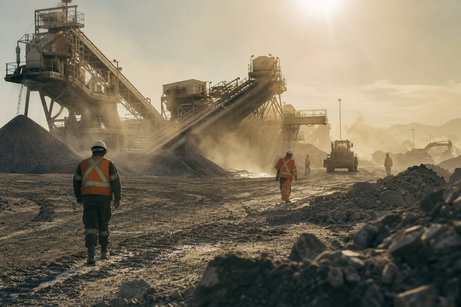 High Dust Work Zone Perimeter
