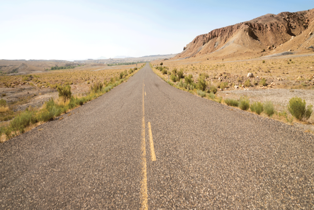 Paved road