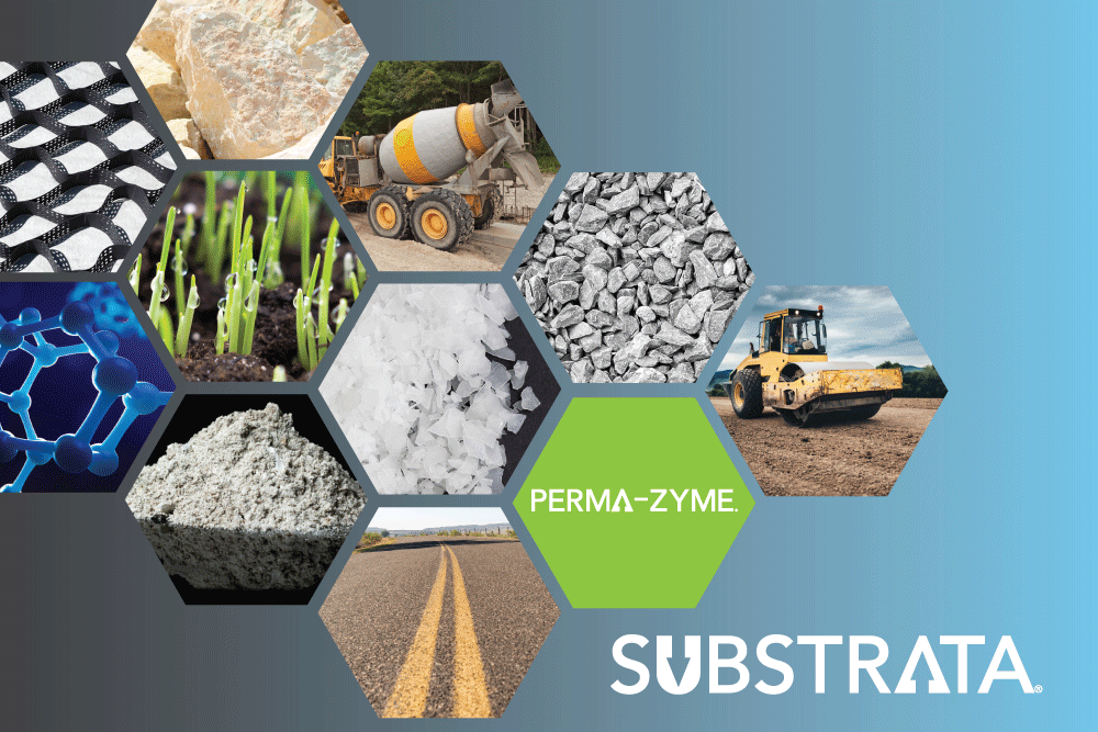 Collage of different soil stabilizers