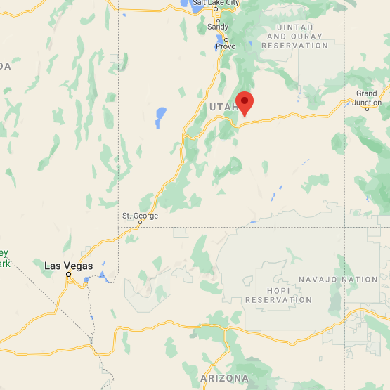 Emery, UT Map